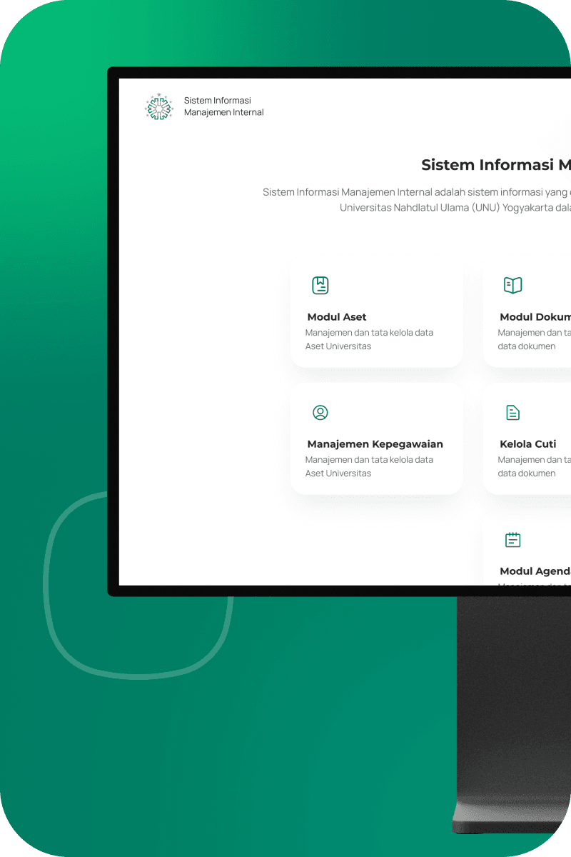 SI Internal UNU Yogyakarta